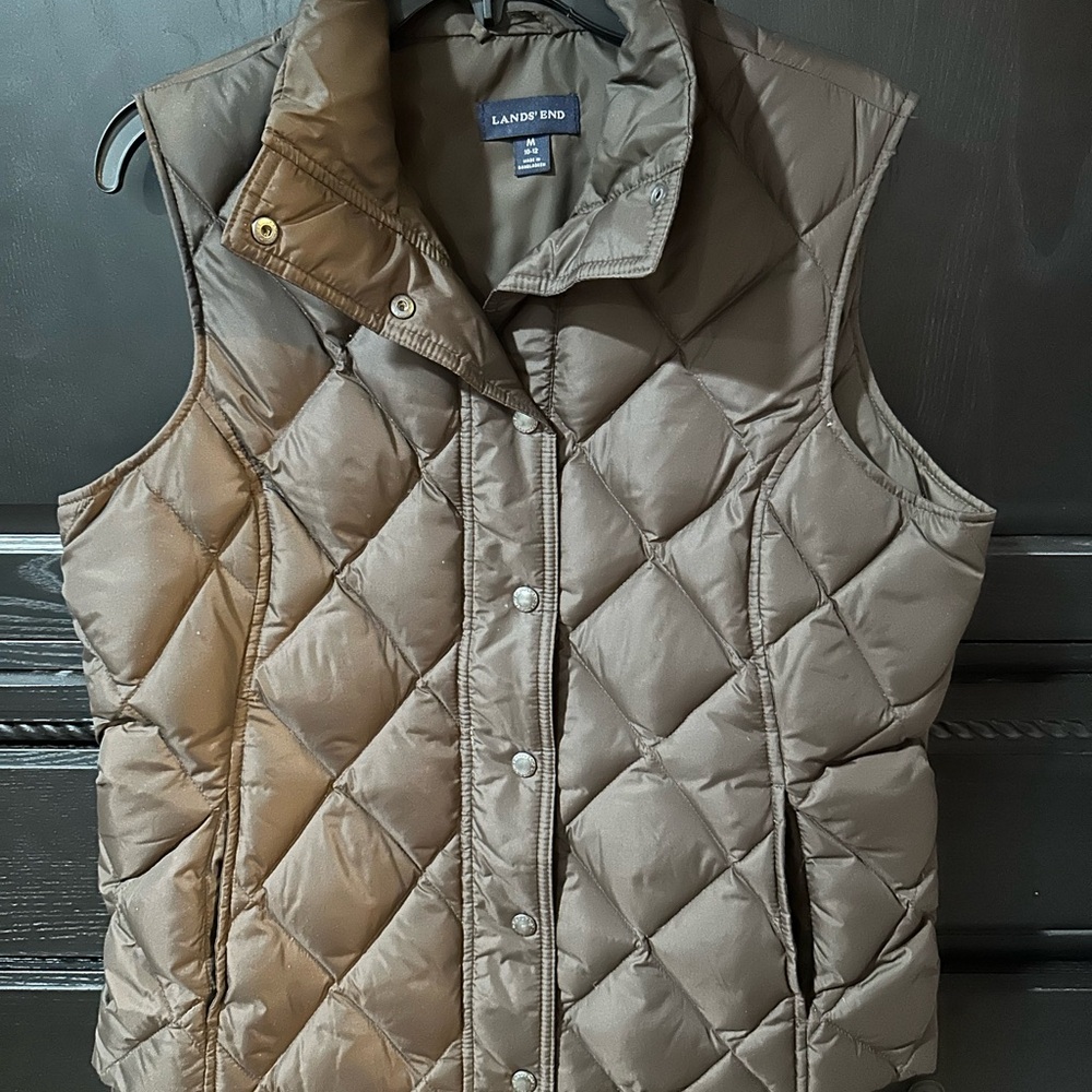 Lands' End Women's Quilted Vest